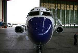 Boeing 737-400 átvétel 2001 és átadás 2005  Lion Airlines, 2007 szétdarabolták