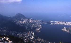 Rio DE Janeiro, Látkép a Corcovadó-ról