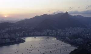 Rio DE Janeiro, esti látkép a Cukorsüvegről