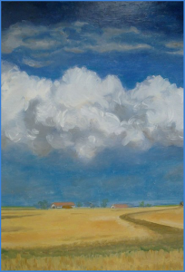 Búza mező (Wheat-field) 70x50 cm(28x20 inch), 2004