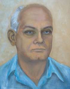 Portré(Kepes László), 38x30 cm, 2004