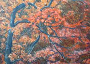 Őszi lombkorona, 50x70 cm, 2007