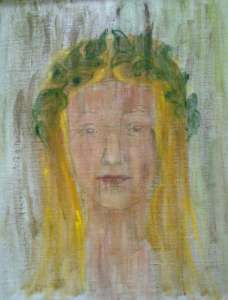 Portré gondolatból, 40 x 30 cm, 2008, 