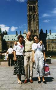 Ottawa, a Parlament előtt