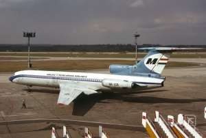 Tu-154B-2, HA-LCA, 1993-ban üzemideje lejárt, Liszt F. repülőtér földi gyakorlógép