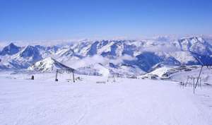 Les 2 Alpes gleccser pálya
