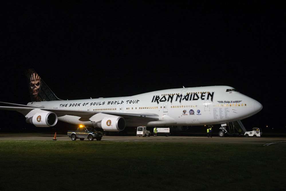 Iron Maiden, világ körüli turnét tervez egy Boeing 747 Jumbo-val